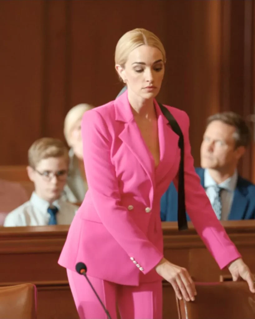 Georgia’s Hot Pink Blazer and Pants