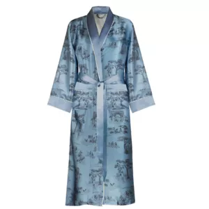 Gingerlily x Sheila Bridges Mulberry Silk Harlem Toile Robe