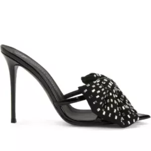Giuseppe Zanotti Intriigo Alexandrine 90mm Bow Mules