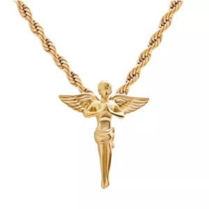 Gold Angel Necklace
