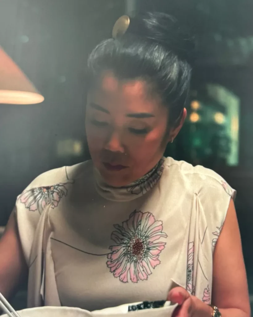 Grace's Floral Print Dress on Your Friends & Neighbors S01E05