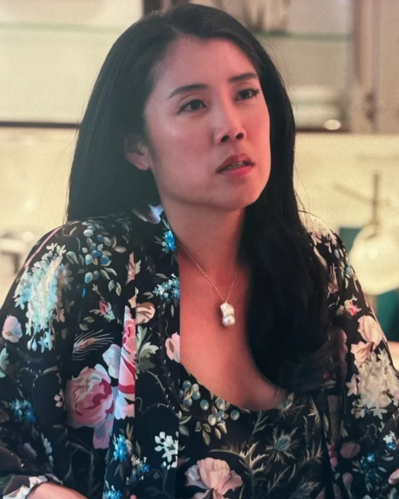 Grace's Floral Robe on Your Friends & Neighbors S01E08