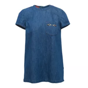 Gucci Horsebit denim minidress