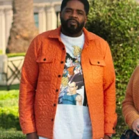 Howard's Orange Quilted Jacket