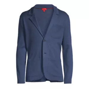 Isaia Wool Sweater Jacket