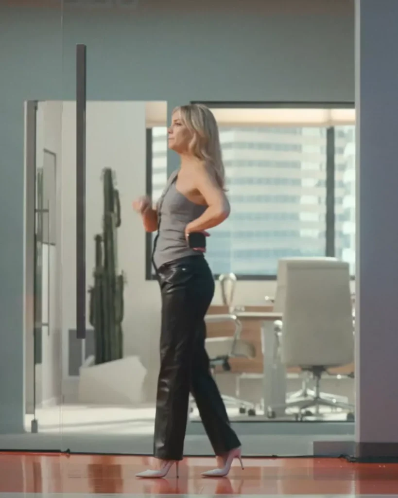 Isla's Black Leather Pants