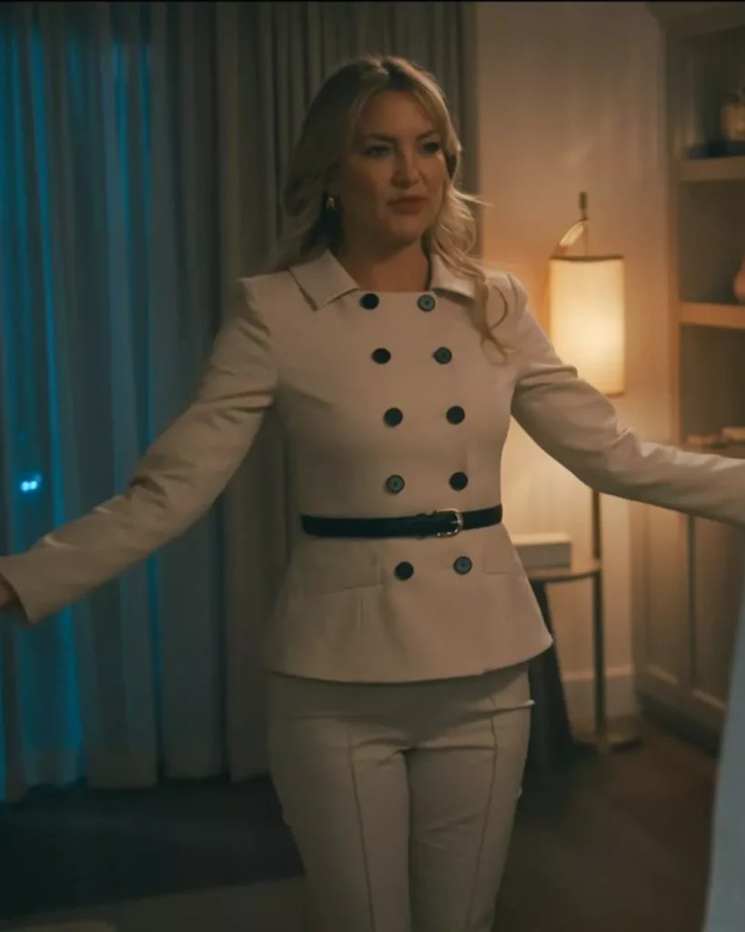 Isla's Cream Jumpsuit on Running Point S02E04