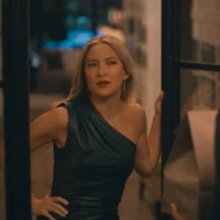 Isla's Leather One Shoulder Dress