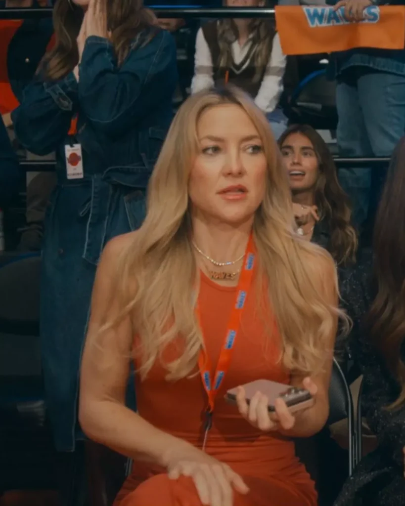 Isla's Orange Sleeveless Dress