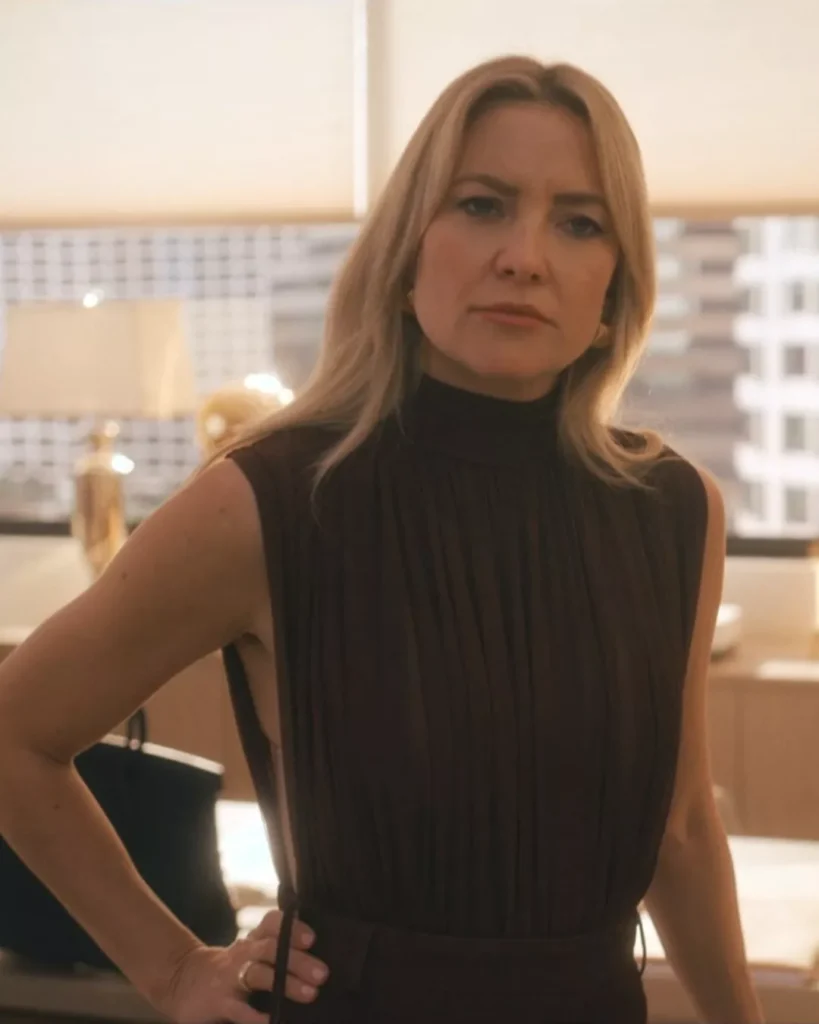 Isla's Pleated Bodysuit on Running Point S02E09