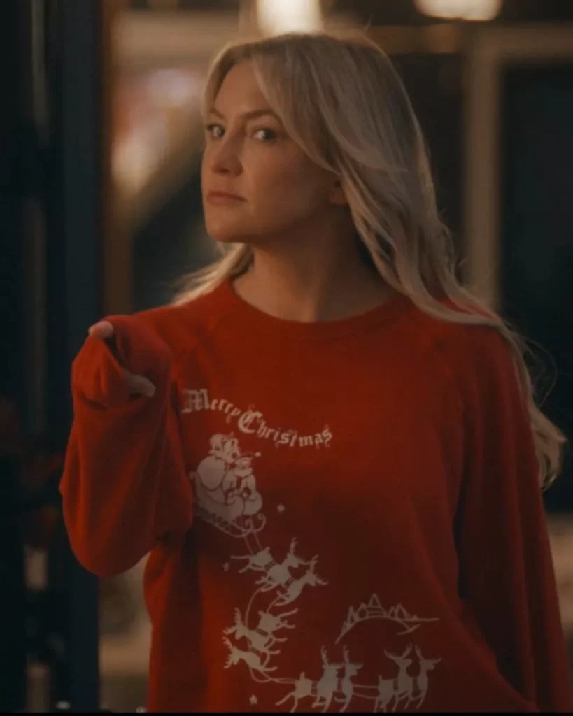 Isla's Red Sweater on Running Point S02E02