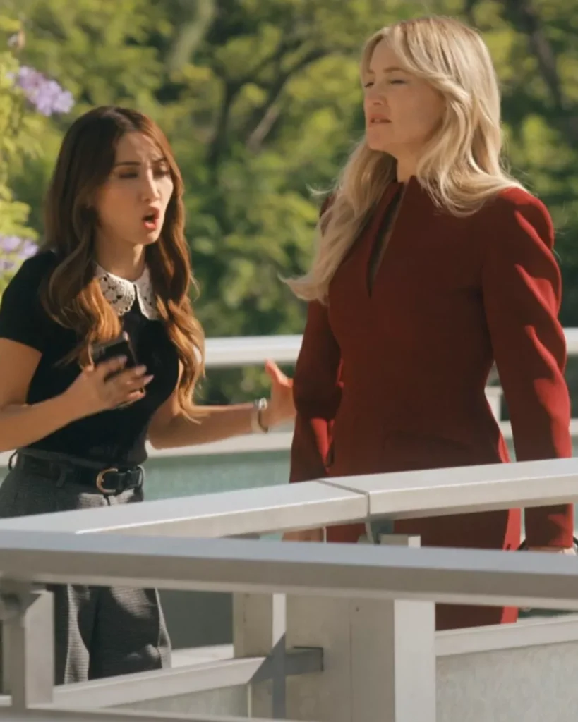 Isla's Structured Blazer Dress on Running Point S02E09