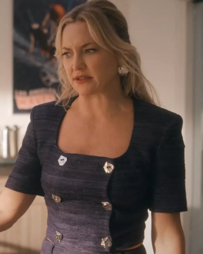 Isla's Tweed Crop Top on Running Point S02E03