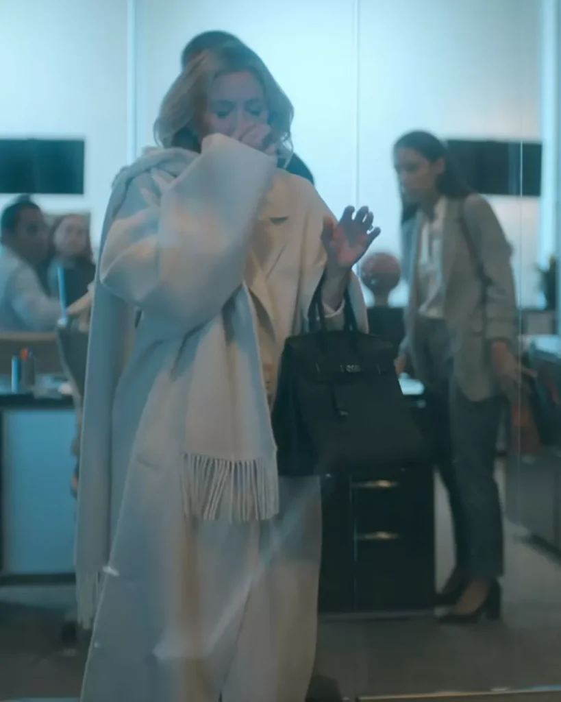 Isla's White Coat on Running Point S02E04