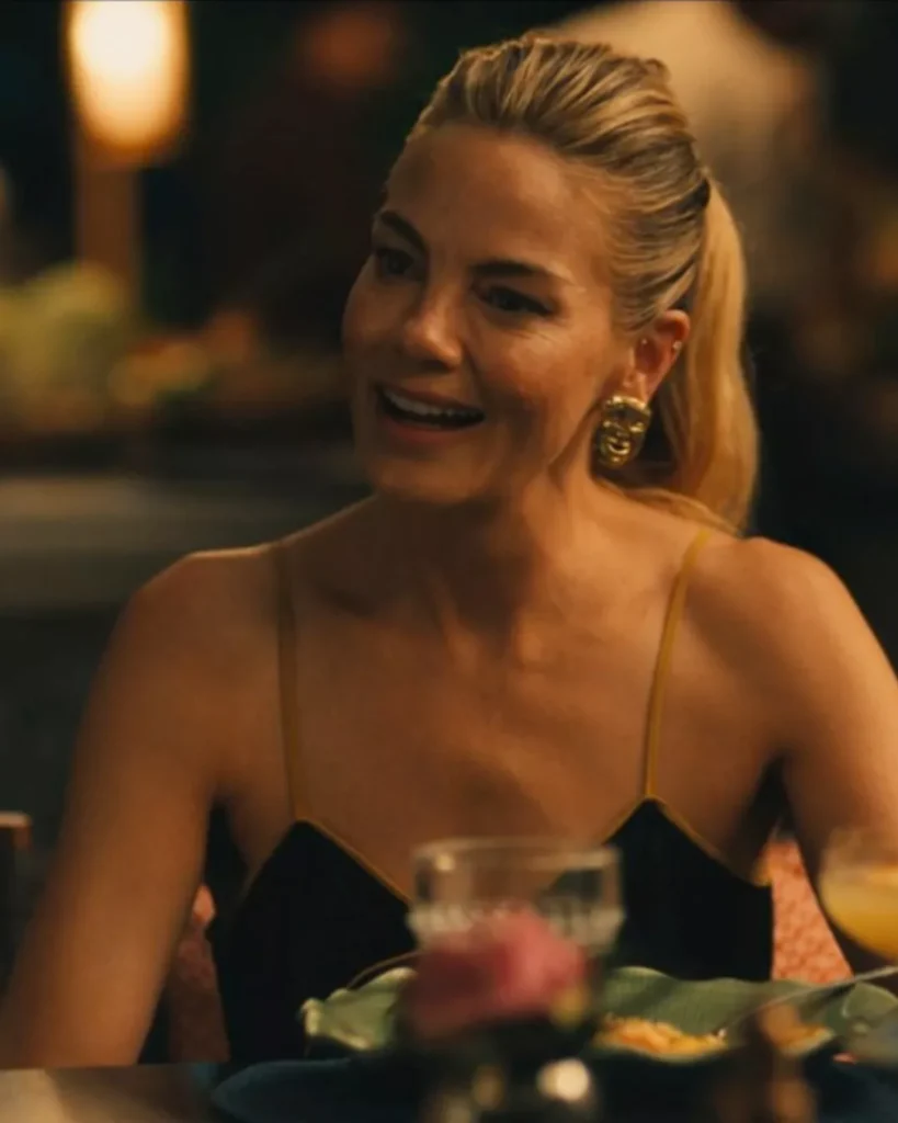 Jaclyn’s dragon slip dress