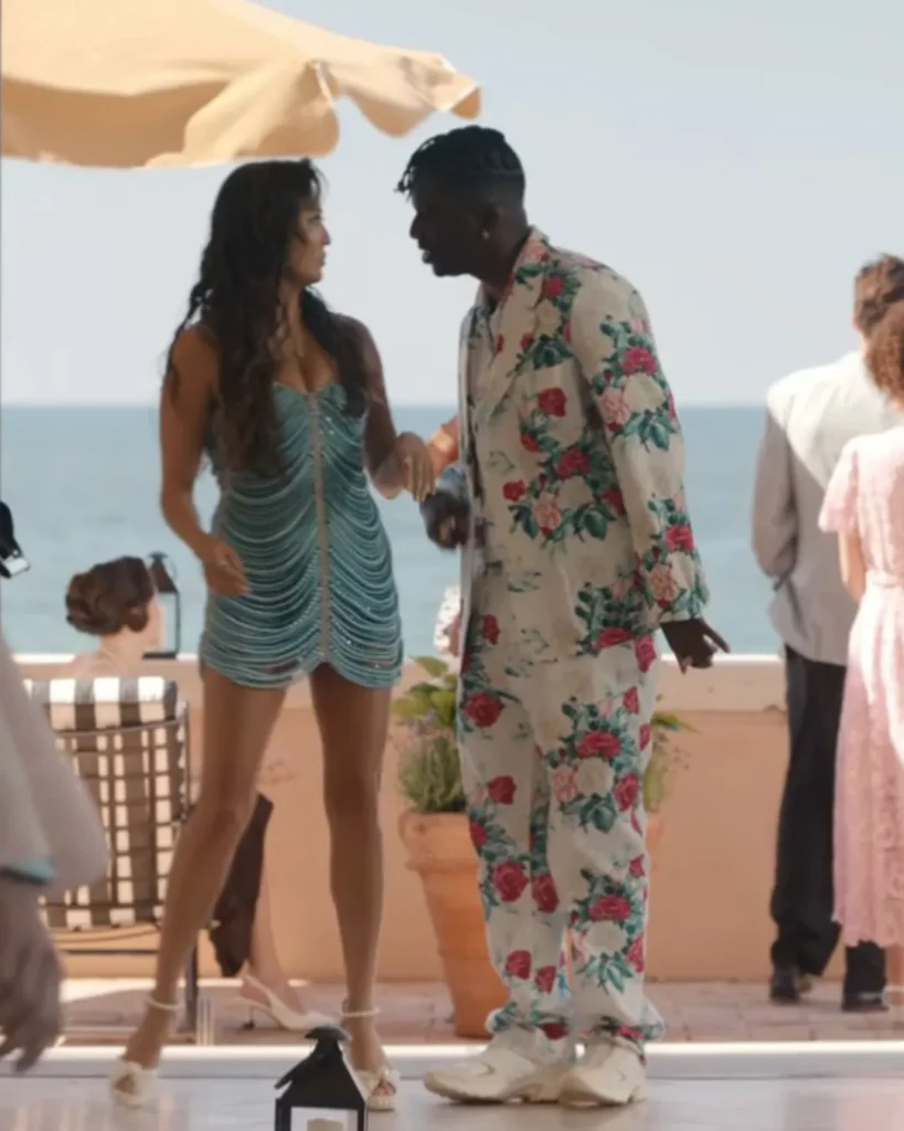 Emily in Paris S05E02: Julian’s Floral Jacket and Pants