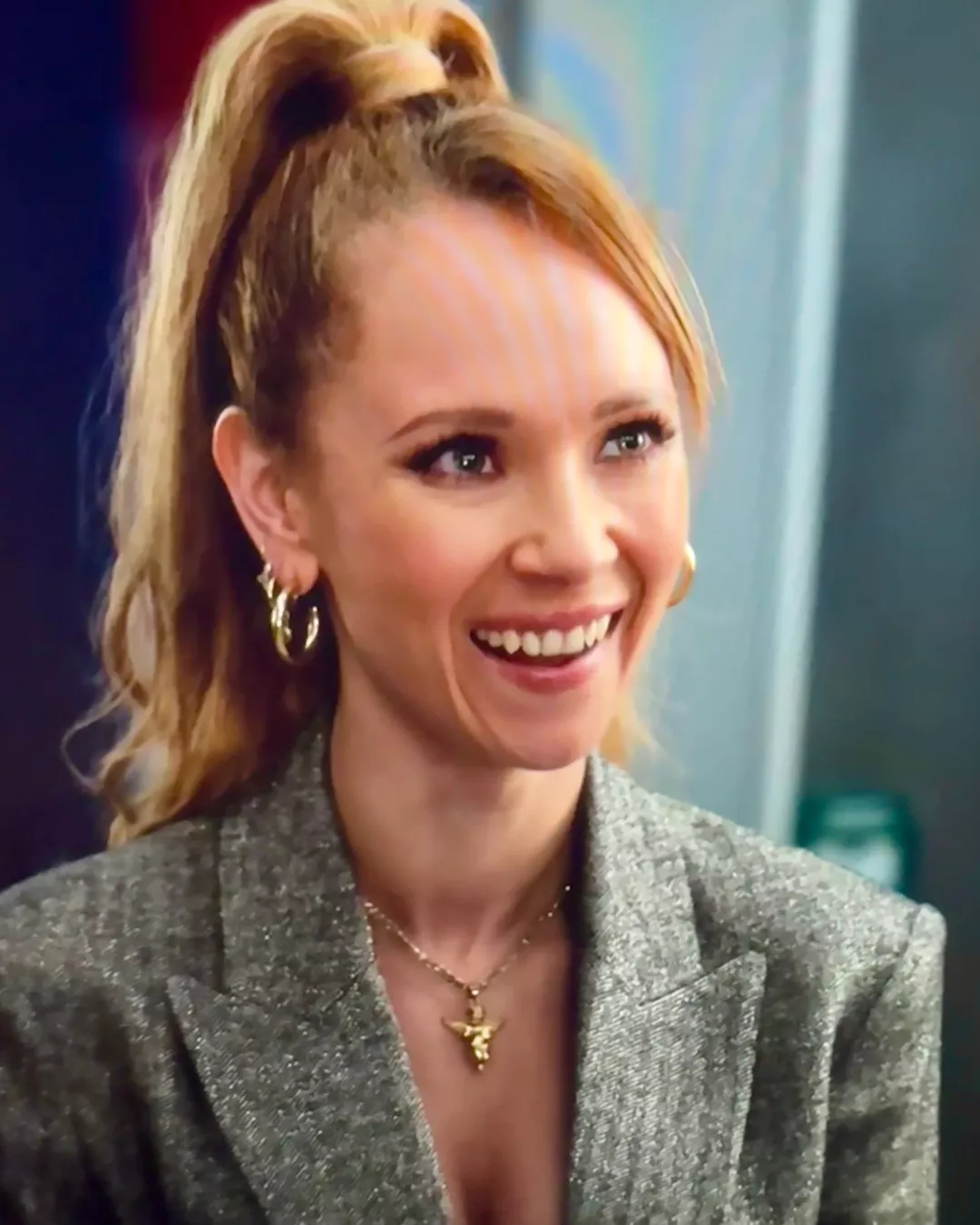 Keeley's angel necklace