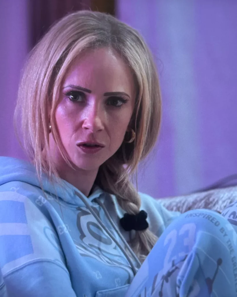 Keeley's Blue Sweatshirt and Sweatpants