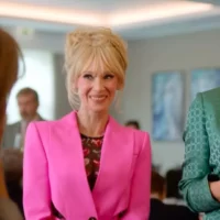 Keeley's Bright Pink Blazer