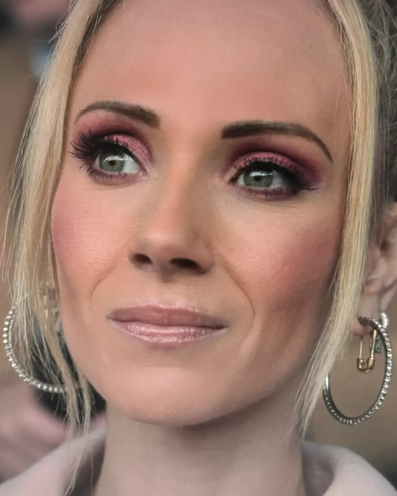 Keeley's Diamond Hoop Earrings