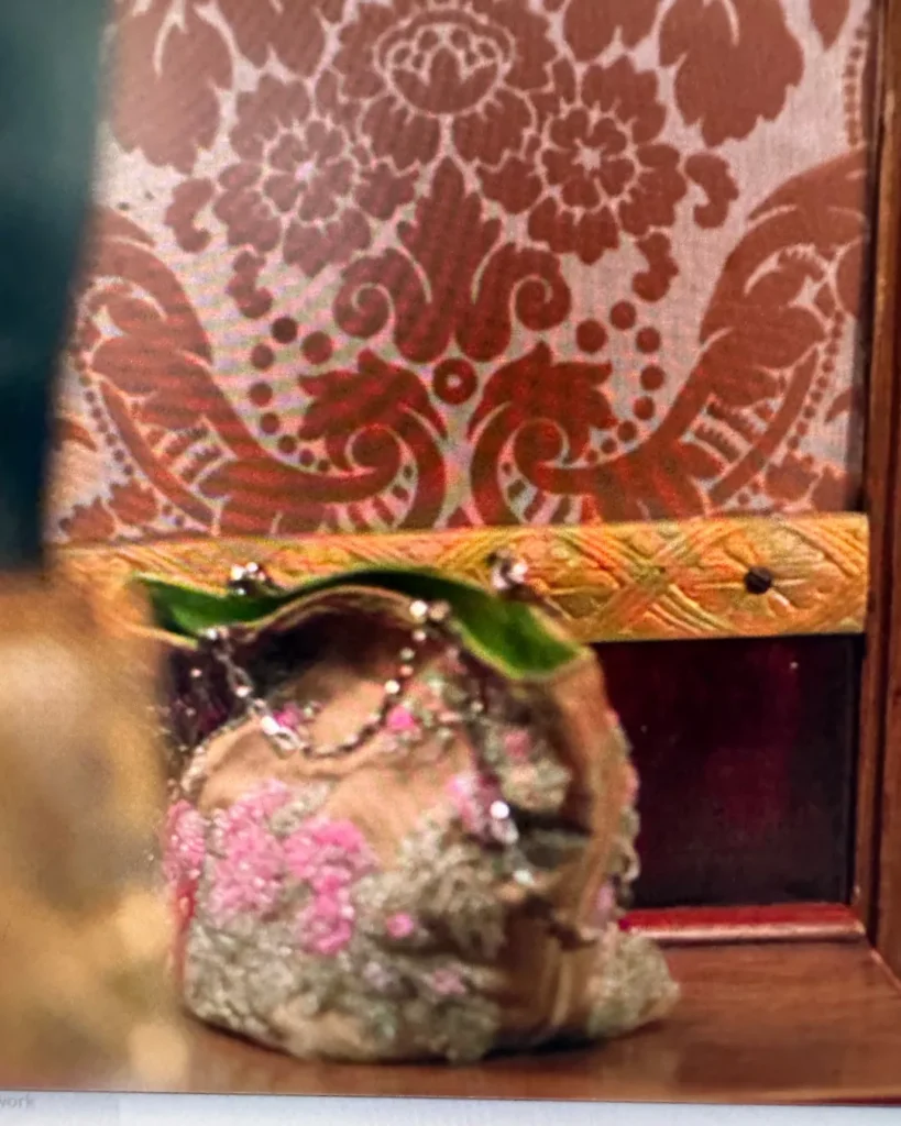 Keeley's Floral Beaded Handbag