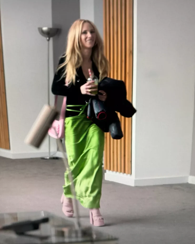 Keeley's Green Maxi Skirt