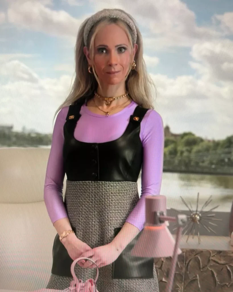 Keeley's Leather and Tweed Jumper