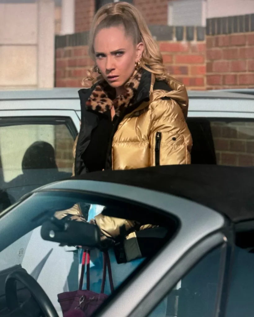 Keeley's Leopard Collar Sweater