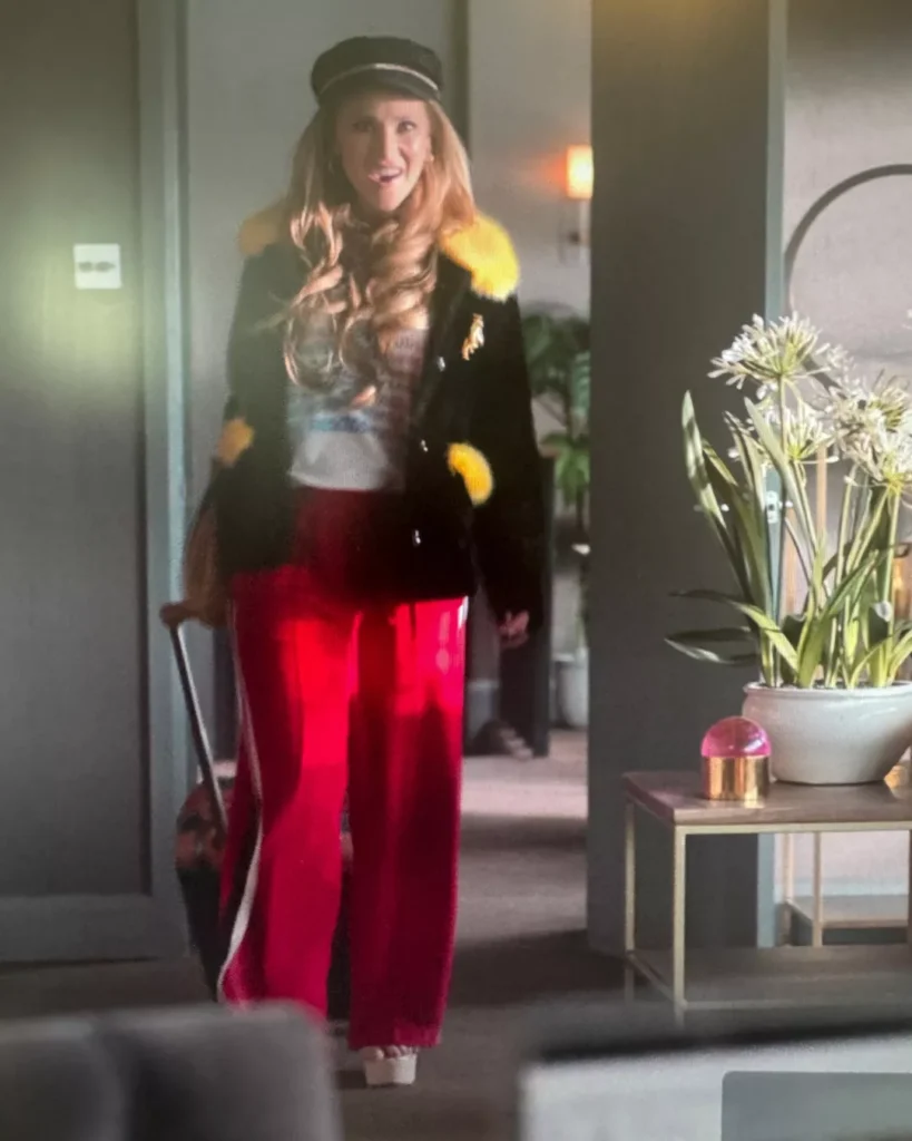 Keeley's Pink Pants and Graphic Tee