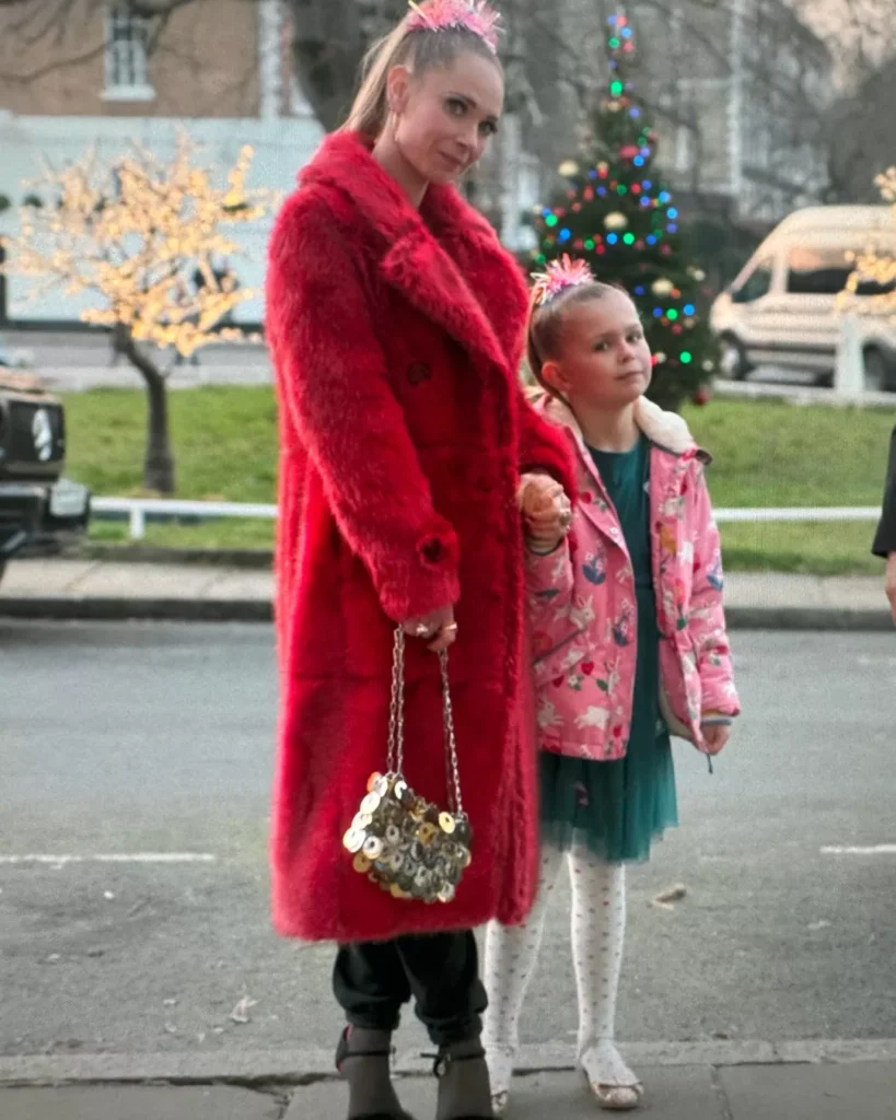 Keeley's Red Fur Coat