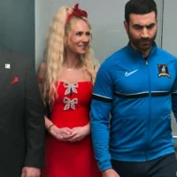 Keeley's Red Minidress