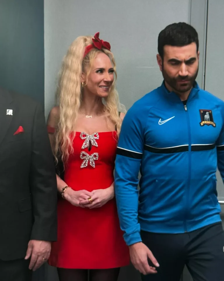 Keeley's Red Minidress