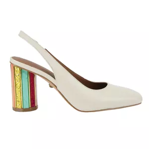 Kurt Geiger London perspex slingback heel