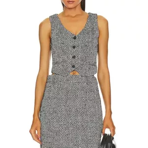 l'academie june vest in black