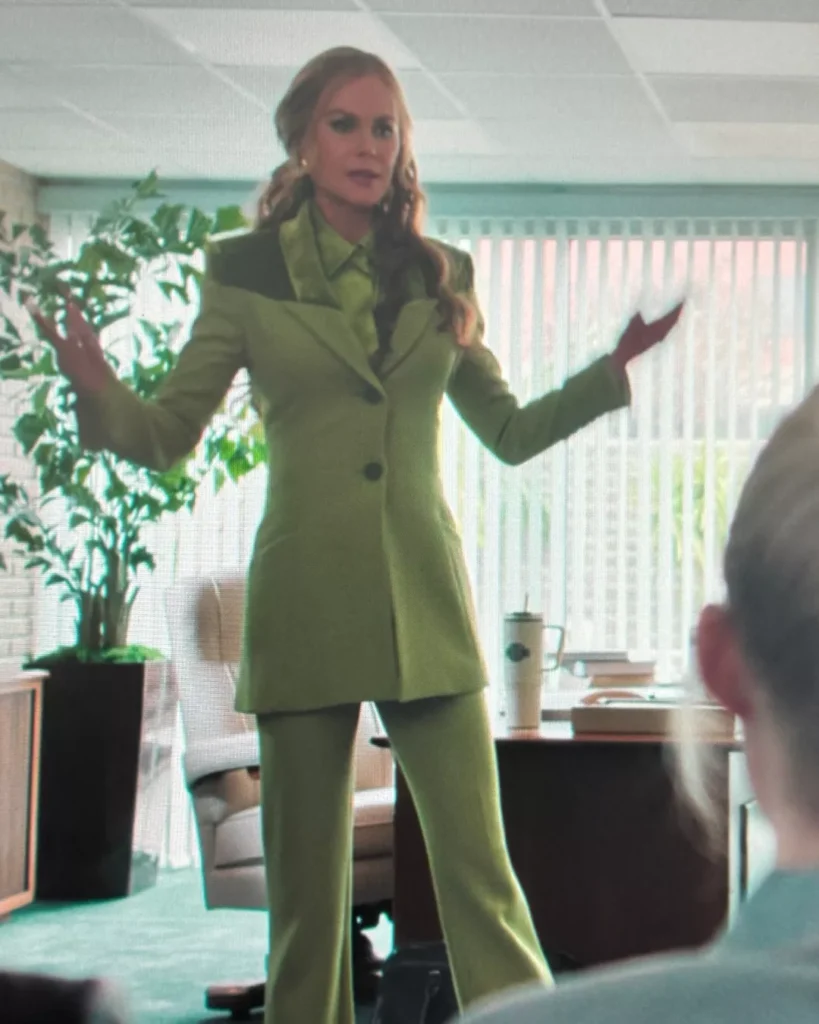 Lace' Green Blazer and Pants