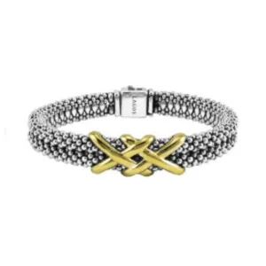 Lagos Double X Caviar Bracelet