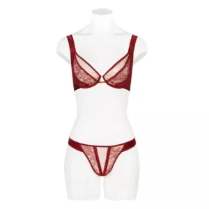 Livy Palace Sheer Balconette Bra