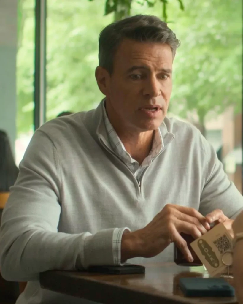 Malcolm's Grey Quarter Zip Top on It's Not Like That S01E01