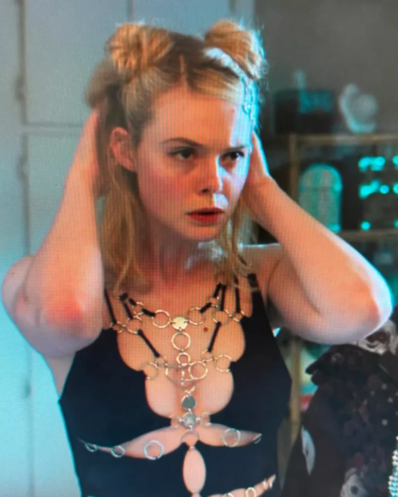 Margo's Black Chain Top