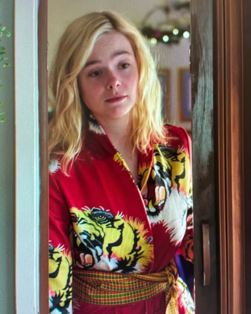 Margo's Tiger Print Robe