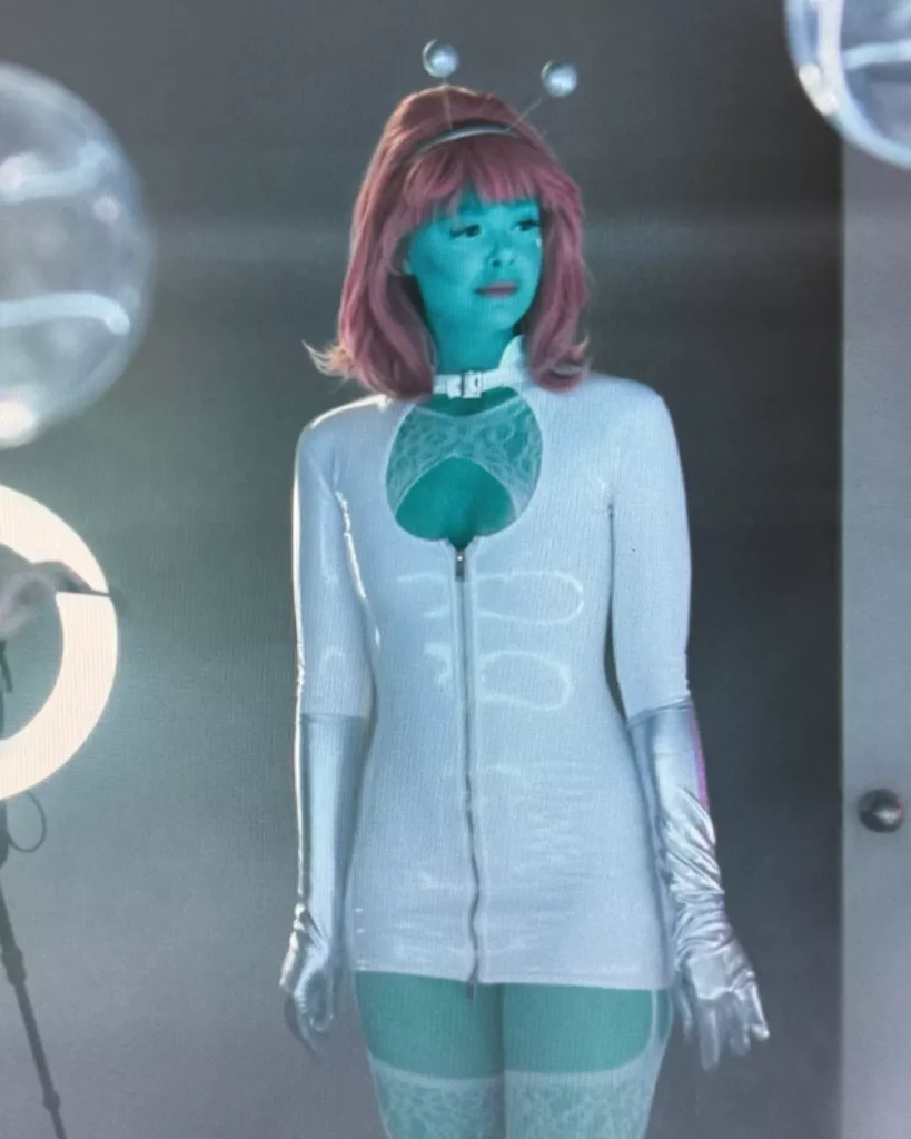 Margo's White Latex Dress