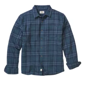 Marine Layer Tahoe Plaid Flannel Button-Up Shirt