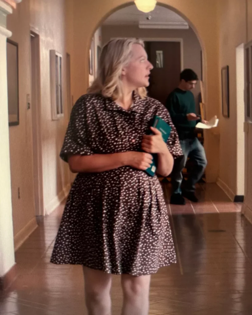 Mary’s Brown Spotted Dress