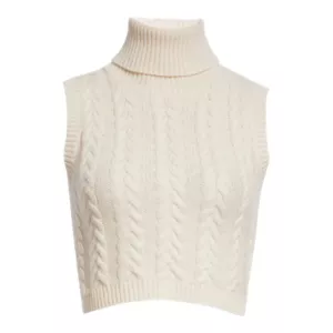 Max Mara Oscuro cable-knit top