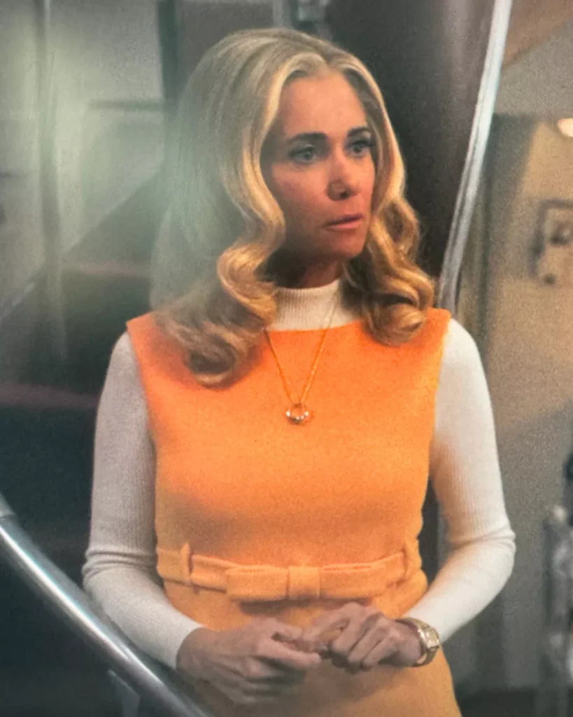 Maxine's Orange Dress