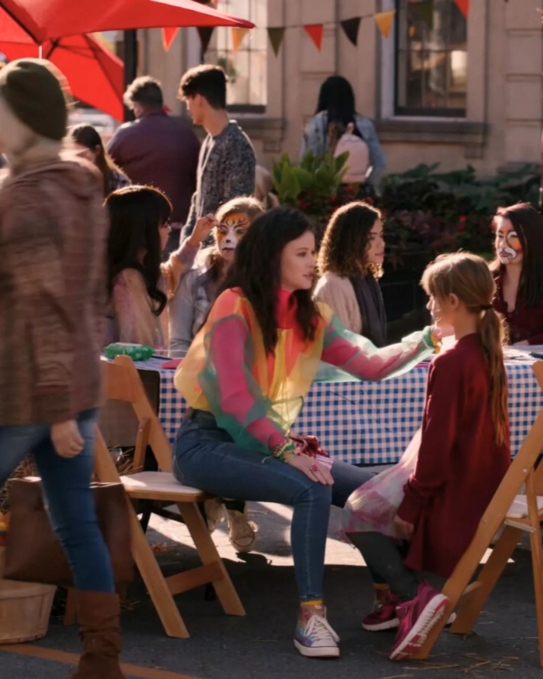 Max’s Colorful Sheer Jacket