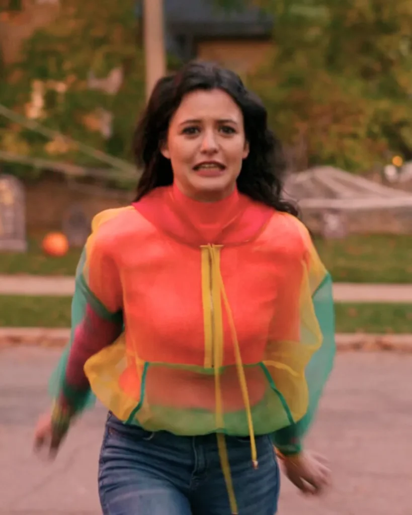 Max’s Colorful Sheer Jacket