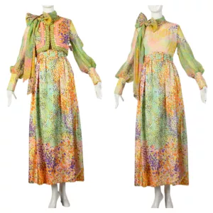 Victor Costa Maxi Dress Set