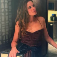 Mel's Brown Dress