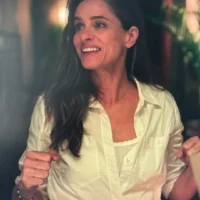 Mel's White Button Up Shirt